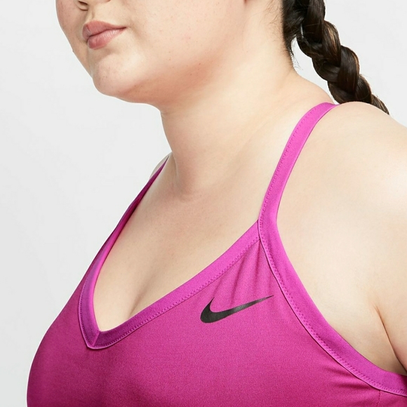 ‼SOLD‼ Nike Indy Active Yoga Sportsbra Pink Top - Picture 8 of 16